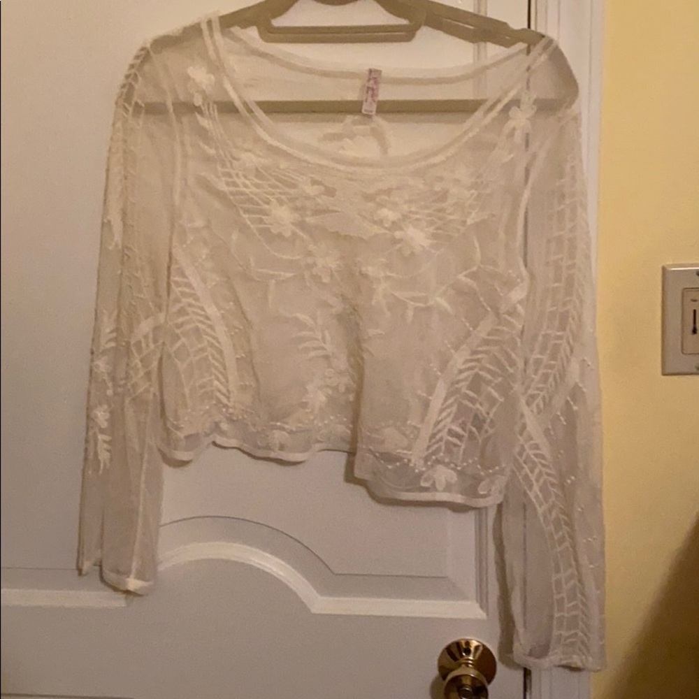 Sheer top from Free People